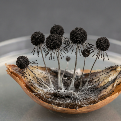 Schwarzer Gießkannenschimmel