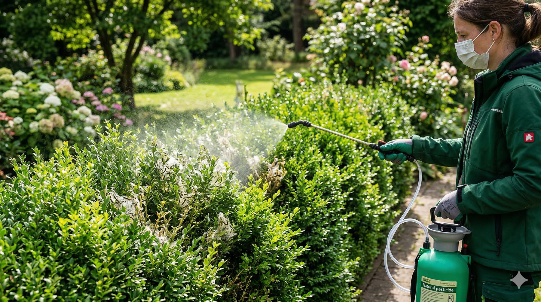 Buchsbaumzünsler spritzen: So retten Sie Ihren Buchsbaum effektiv und nachhaltig