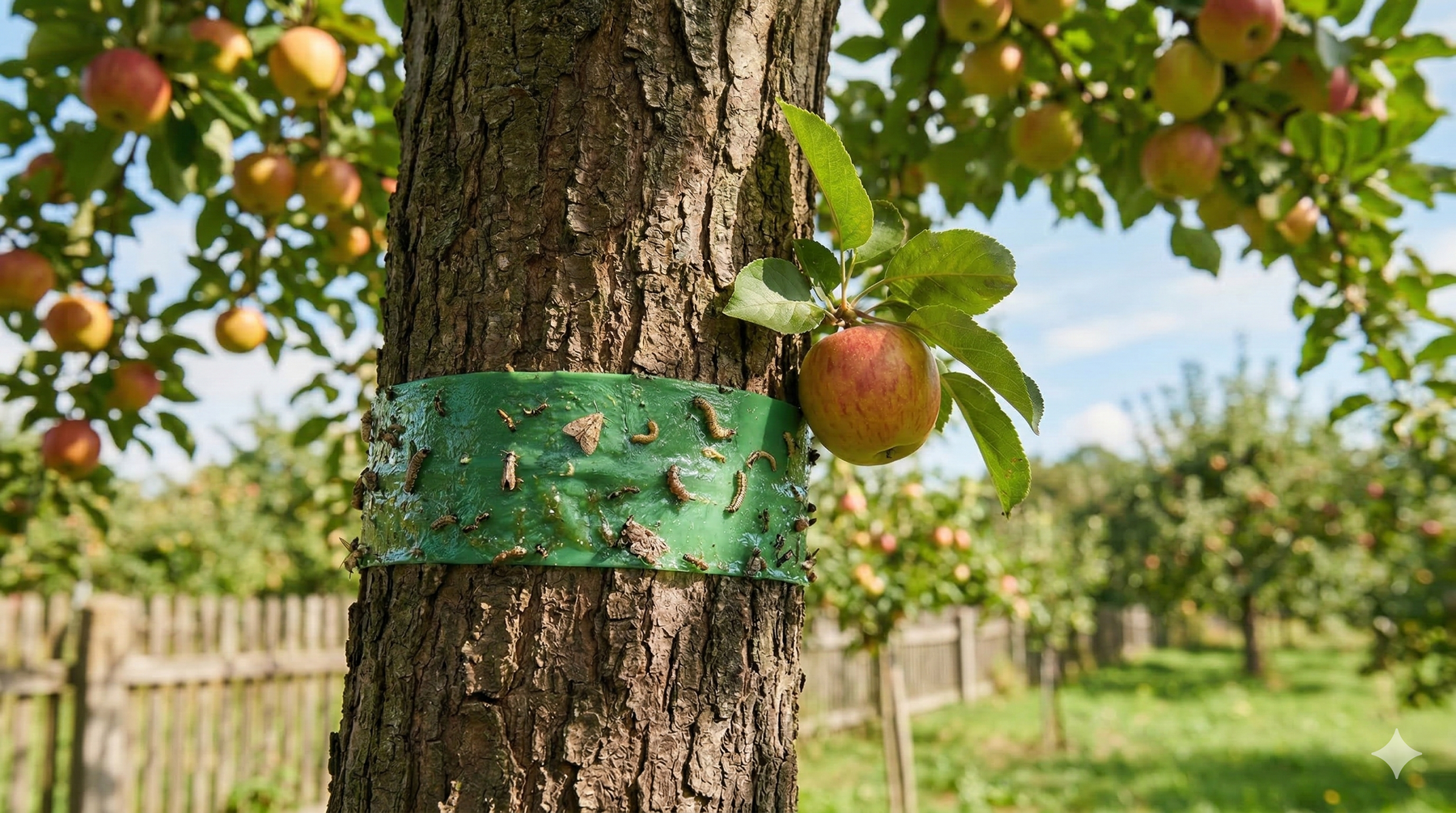 Leimring am Apfelbaum: Hilft das gegen Apfelwickler? - Die Antwort