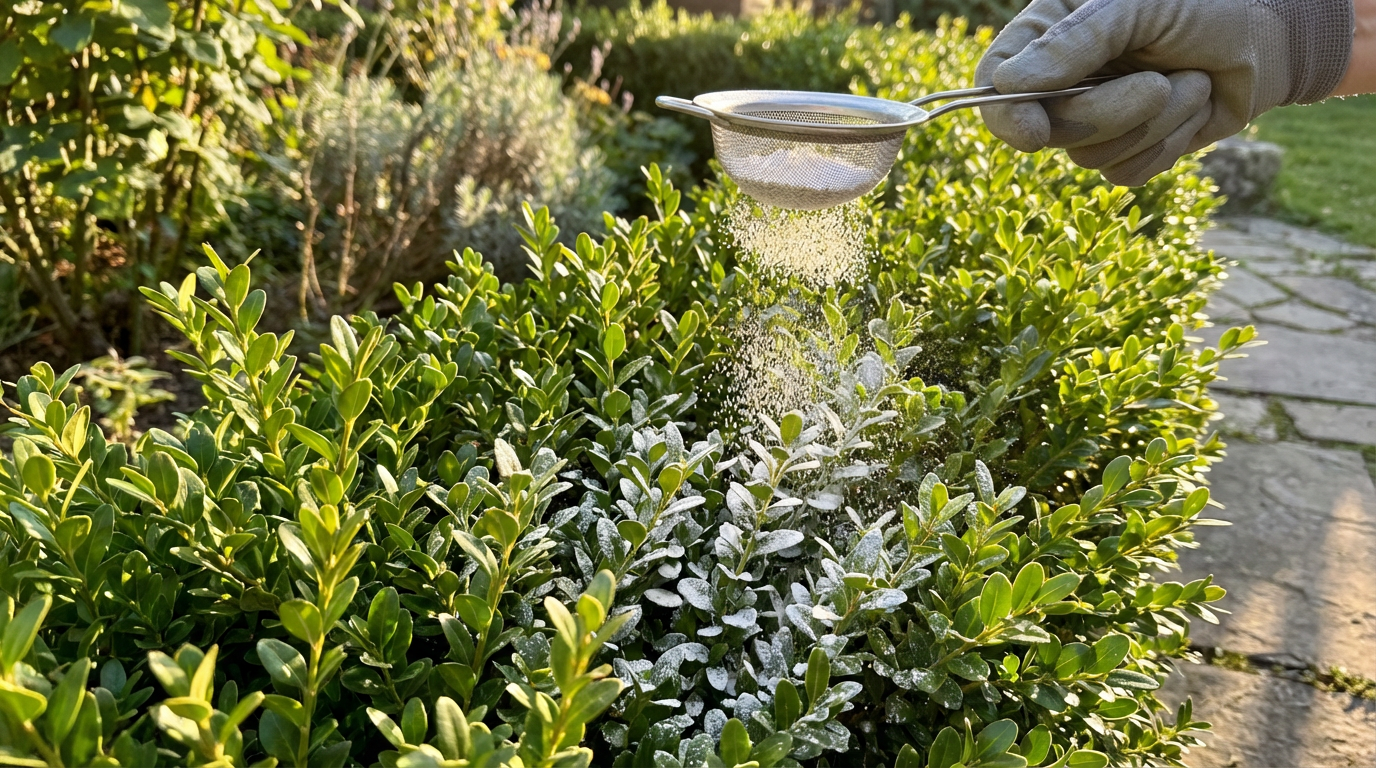 Algenkalk gegen Buchsbaumzünsler: Natürliche Wunderwaffe oder Garten-Mythos?