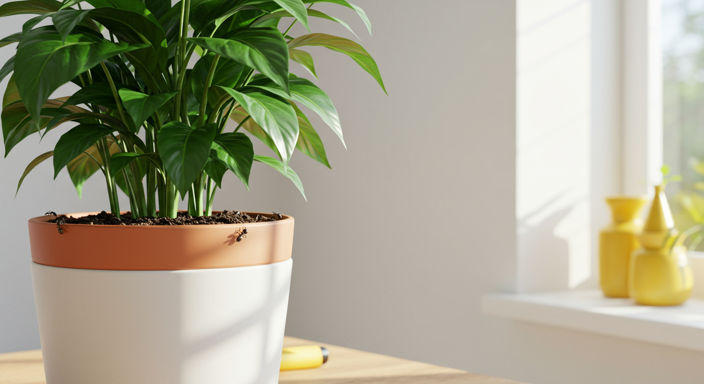 Ameisen im Blumentopf: Bekmpfung und Vorbeugung  Silberkraft