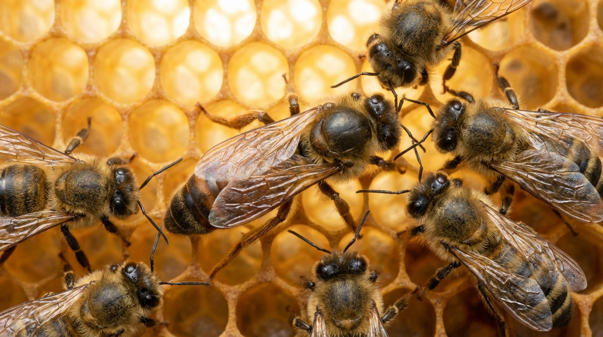 Bienen Knigin: Aufgaben, Merkmale & Lebenszyklus  Silberkraft