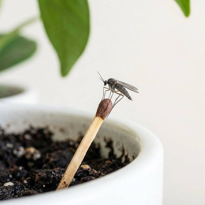 Streichhölzer gegen Trauermücken