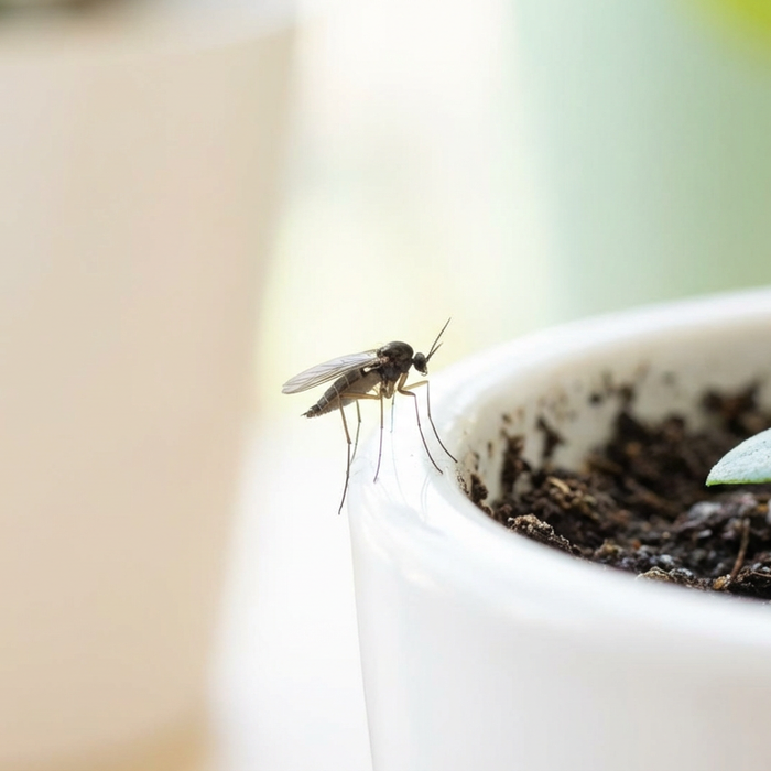 Essig gegen Trauermücken