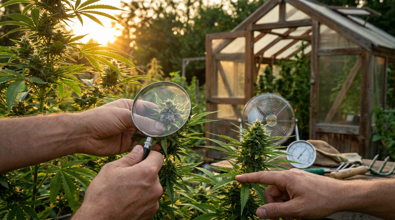 Cannabis Schimmel erkennen und vermeiden: Der ultimative Guide für Grower