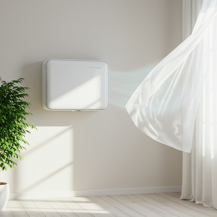 Dezentrale Lueftungsanlage gegen Schimmel