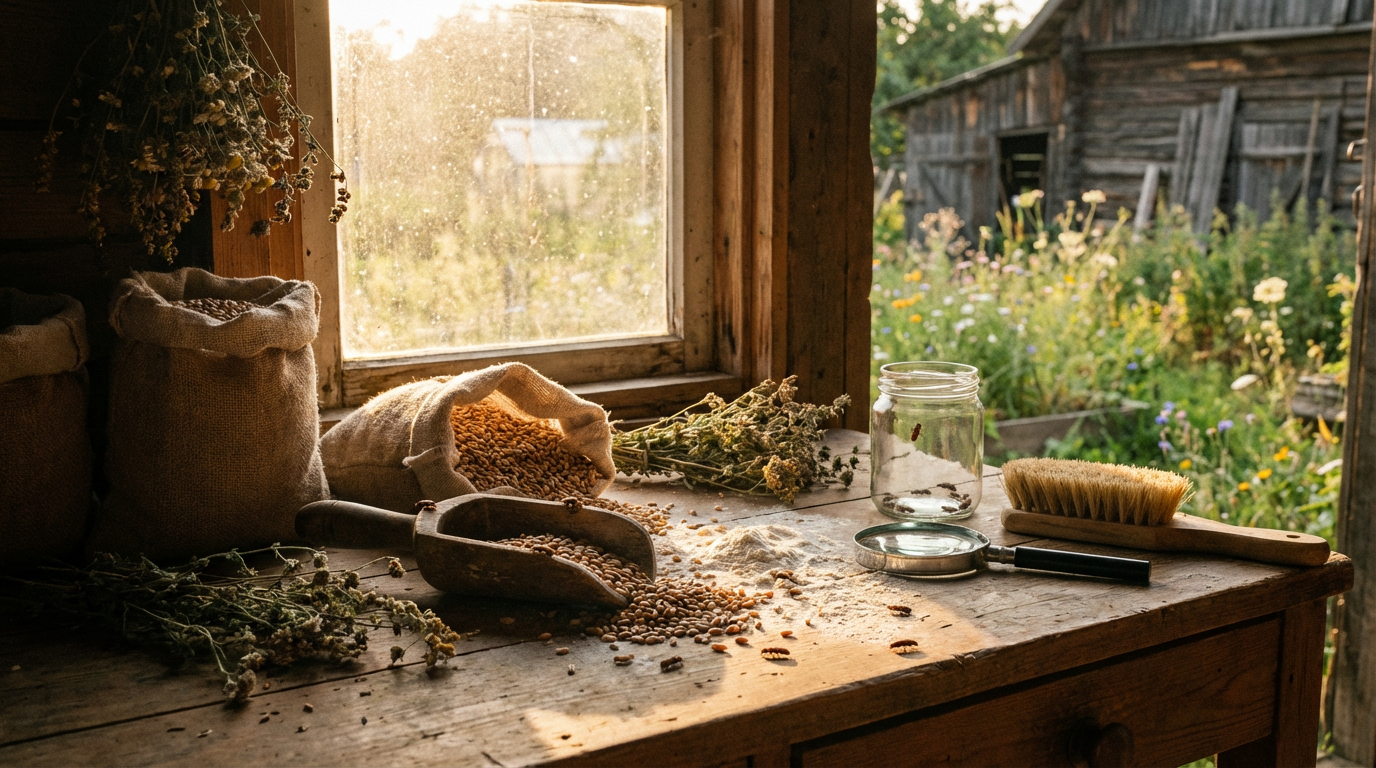 Getreideplattkäfer im Haus: Ursachen, Erkennung & Bekämpfung