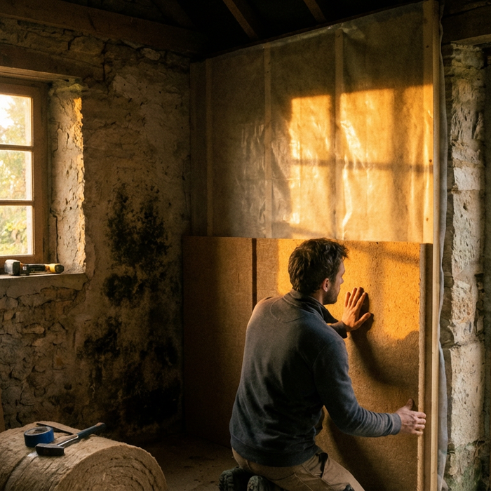 Innendämmung und Schimmel: Risiken vermeiden & richtig dämmen