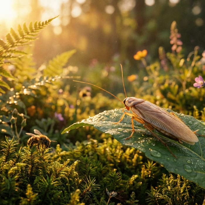 Kakerlake im Garten: Gefährliche Plage oder harmlose Waldschabe?