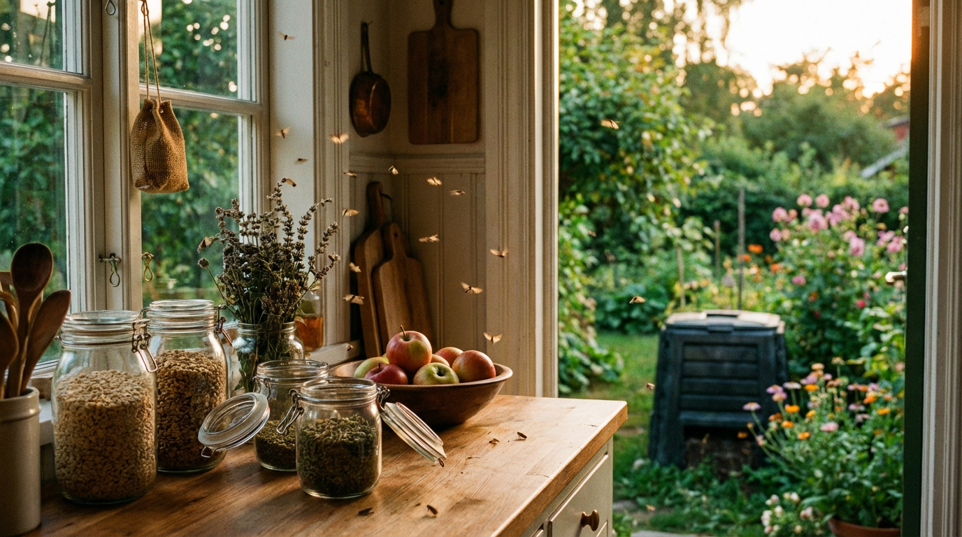 Kleine Motten in der Küche: Ursachen, Gefahren & effektive Bekämpfung