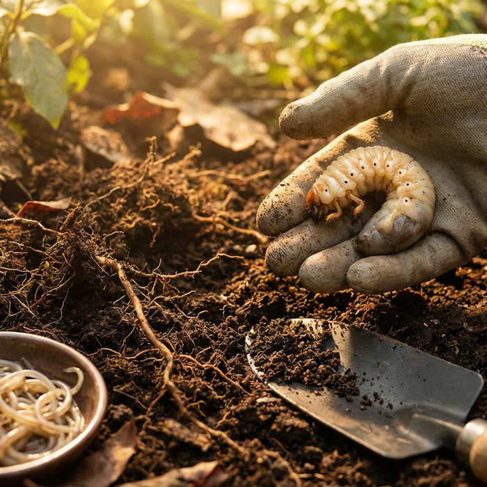 Larve Maikäfer: Den Engerling erkennen, verstehen und ökologisch bekämpfen