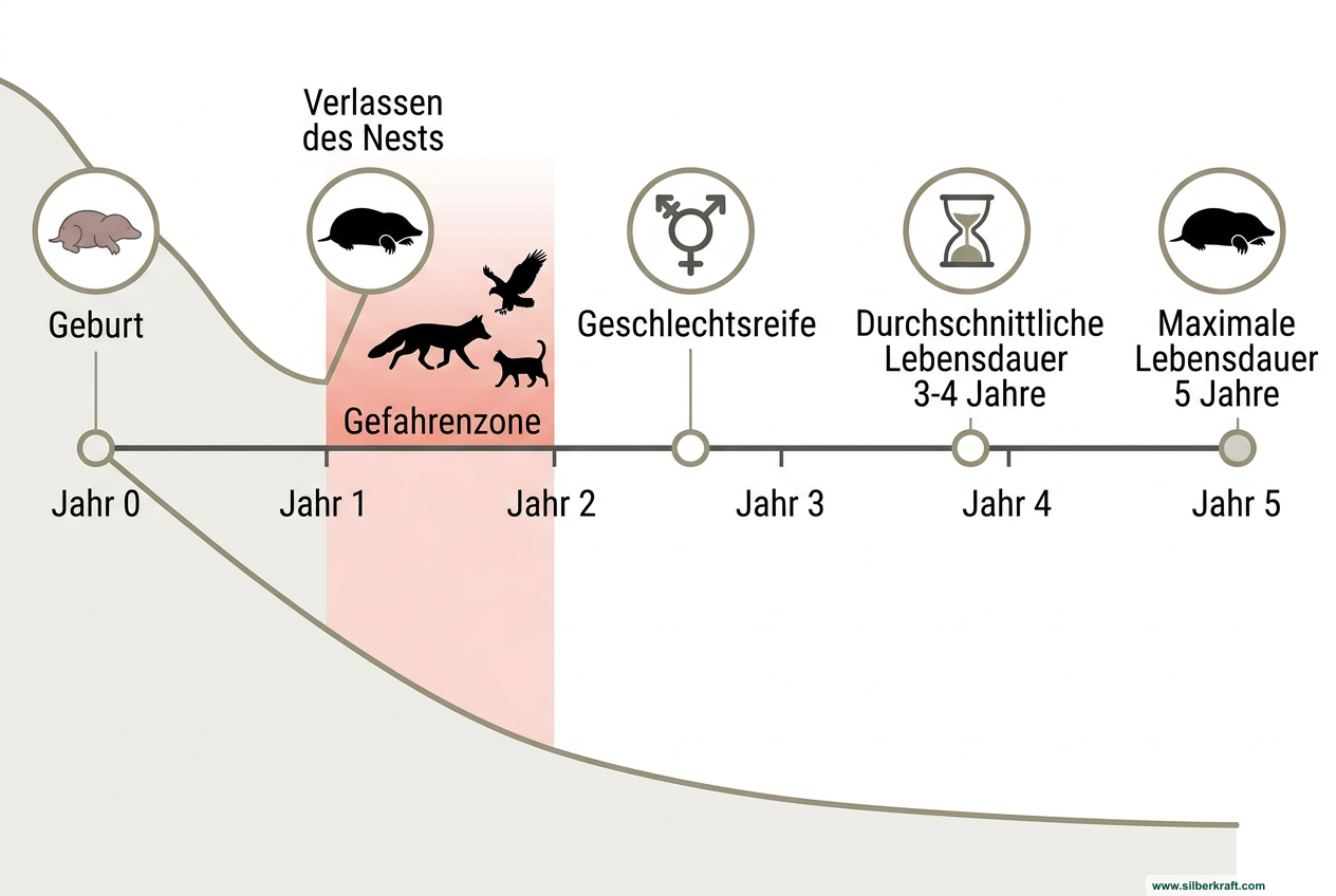 Wie lange bleibt ein Maulwurf im Garten? Fakten zu Lebensdauer und Revier: Der ultimative Ratgeber