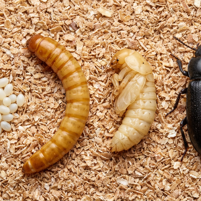 Der Mehlkäfer Zyklus: Die faszinierende Entwicklung vom Ei zum Käfer