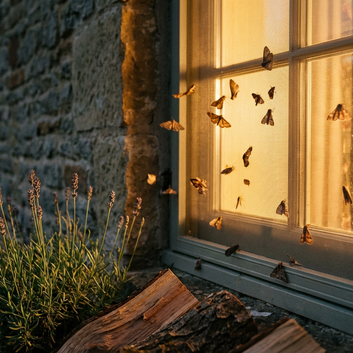 Motten draußen: Gefahr für die Wohnung & effektiver Schutz