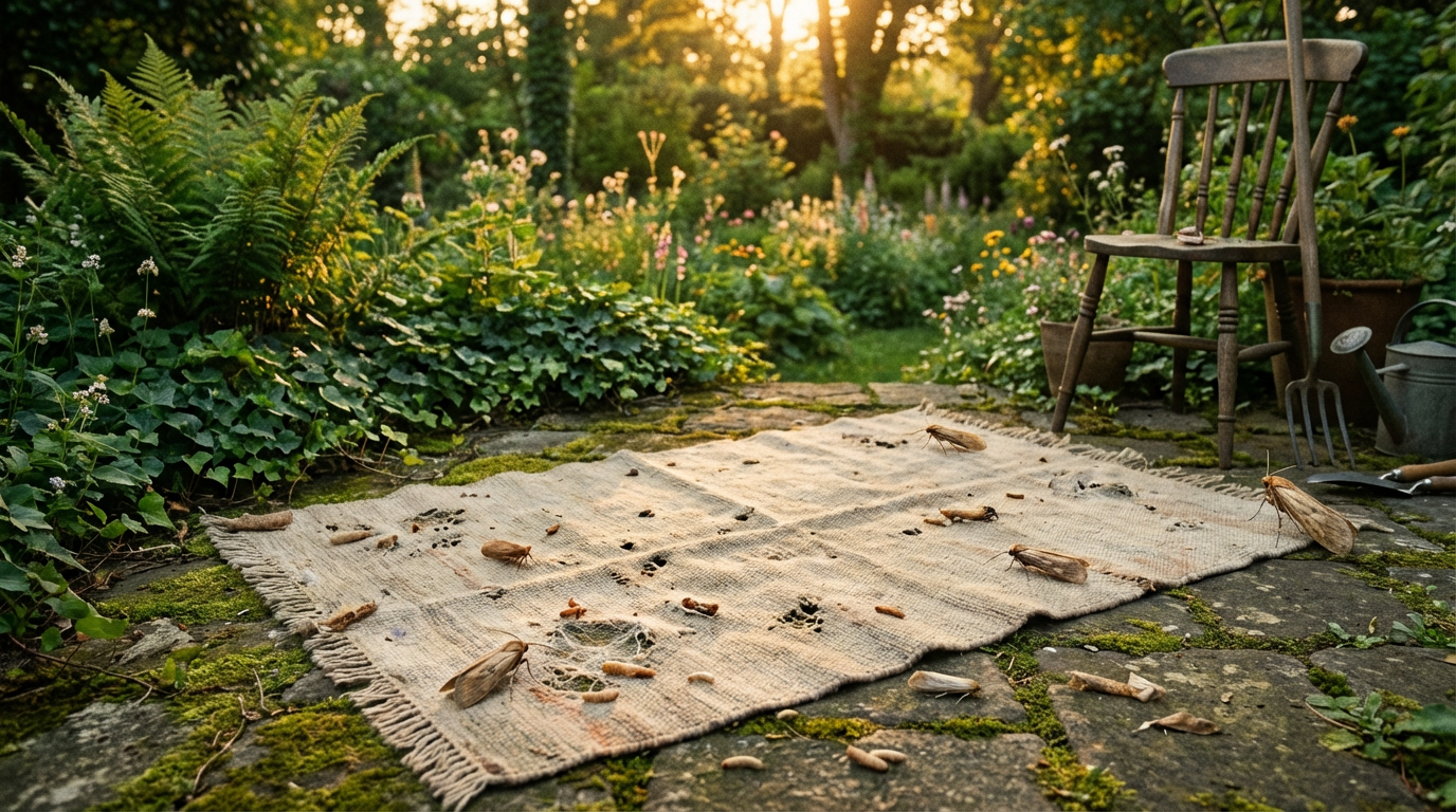 Motten im Teppich: Ursachen, Erkennung & effektive Bekämpfung