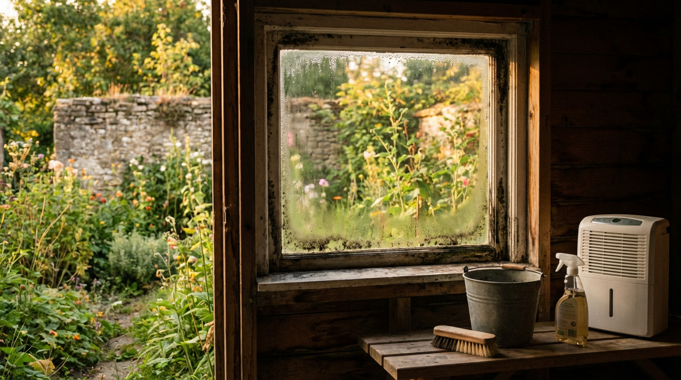 Schimmel am Fenster: Ursachen, Entfernung, Vorbeugung effektiv meistern