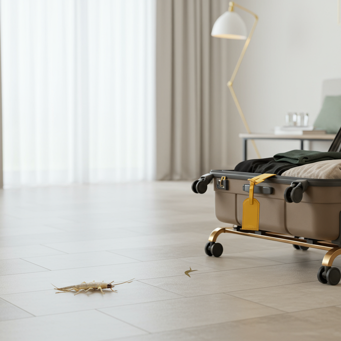 Silberfische im Hotel – Was tun bei Befall im Urlaub?
