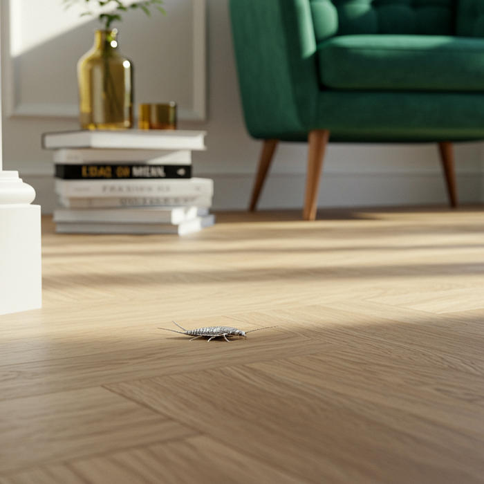 Silberfische im Wohnzimmer – Ursachen und Bekämpfungstipps