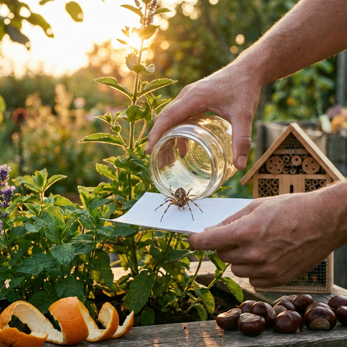 Spinne vertreiben: Effektive Methoden und biologische Hintergründe