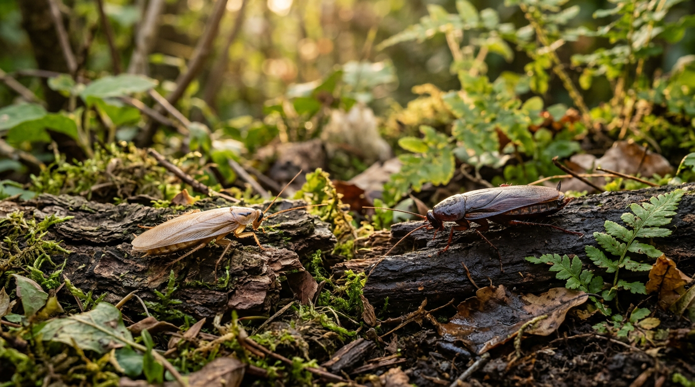 Waldschabe oder Küchenschabe? Unterschiede sicher erkennen