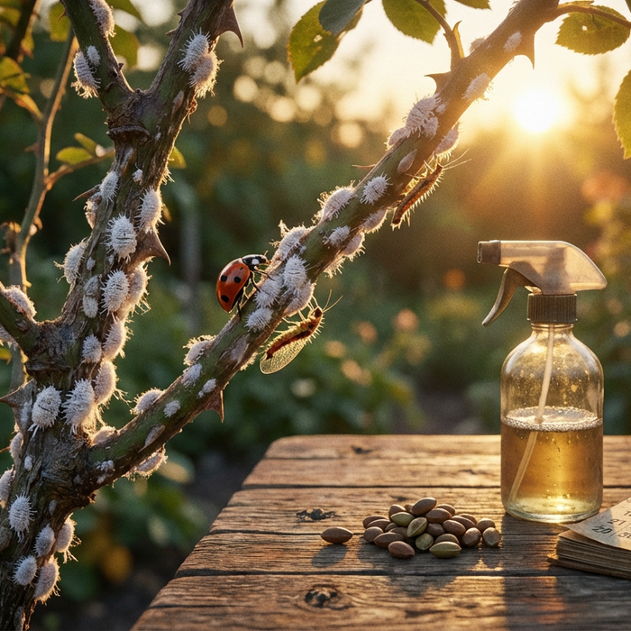 Wann sterben Wollläuse? Dauer, Mittel & Nützlinge