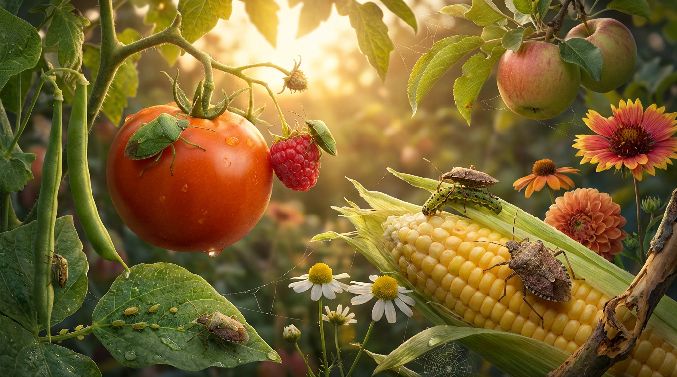 Was fressen Stinkwanzen? Der komplette Speiseplan (Pflanzen & Insekten)