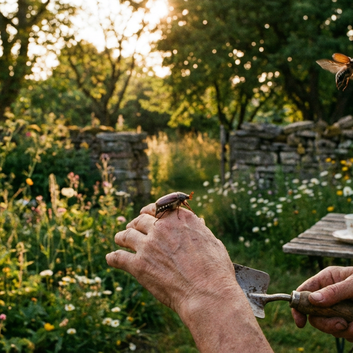 Was machen Junikäfer bei Menschen? Alles über Gefahr und Verhalten