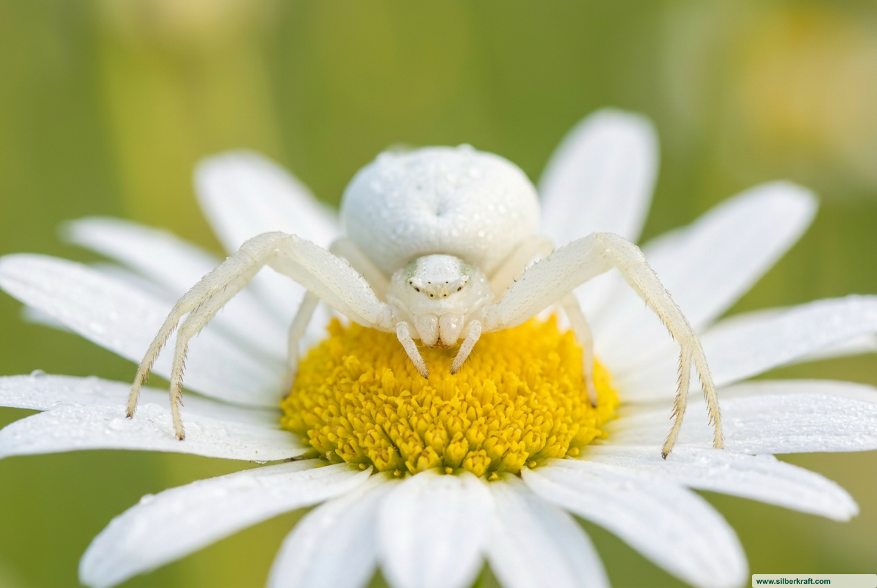 Weiße Spinne: Arten, Giftigkeit und faszinierende Fakten im Überblick