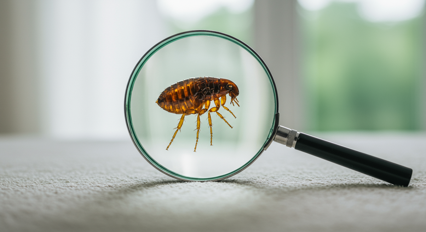 Wie sehen Flöhe aus? Flöhe erkennen