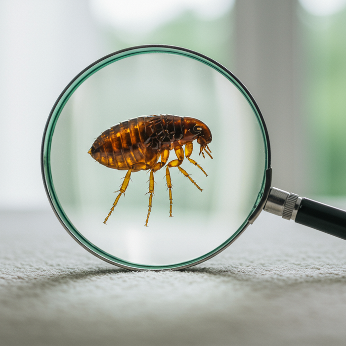 Wie sehen Flöhe aus? Flöhe erkennen