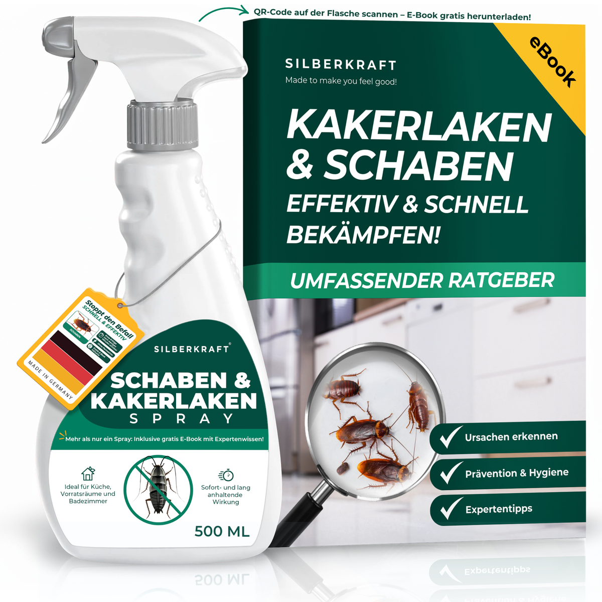Schaben- & Kakerlakenspray 500 ml