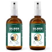 Kolloidales Silberspray 100 ml - Spray zur Wundheilung - Hautpflege bei Ungezieferbefall, Juckreiz, Infektionen, Entzündungen - für Hunde, Katzen, Nagetiere und andere Haustiere
