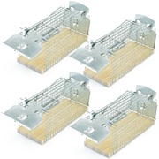 Lebendfalle für Mäuse aus Draht - Mäusefalle - tierfreundliche Alternative zu Schlagfallen und Giftköder