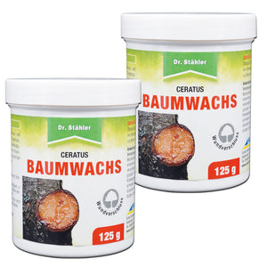 Ceratus Baumwachs: ideales Veredlungs- und Wundverschlussmittel für Obst- und Ziergehölze - Silberkraft