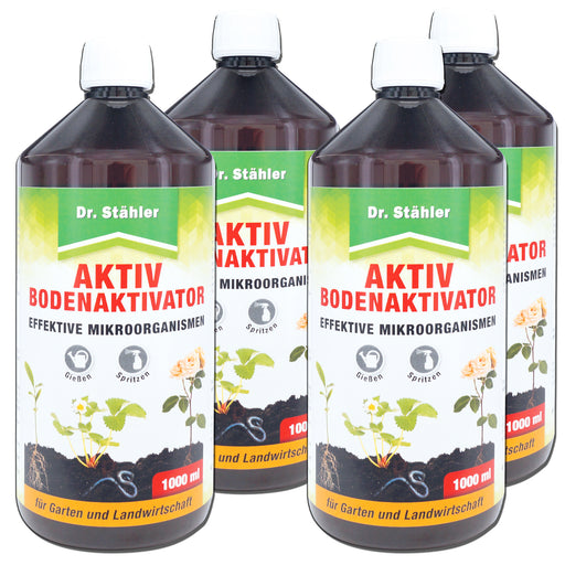 Aktiv Bodenaktivator - Effektive Mikroorganismen für ein gesundes Bodenmilieu - Silberkraft