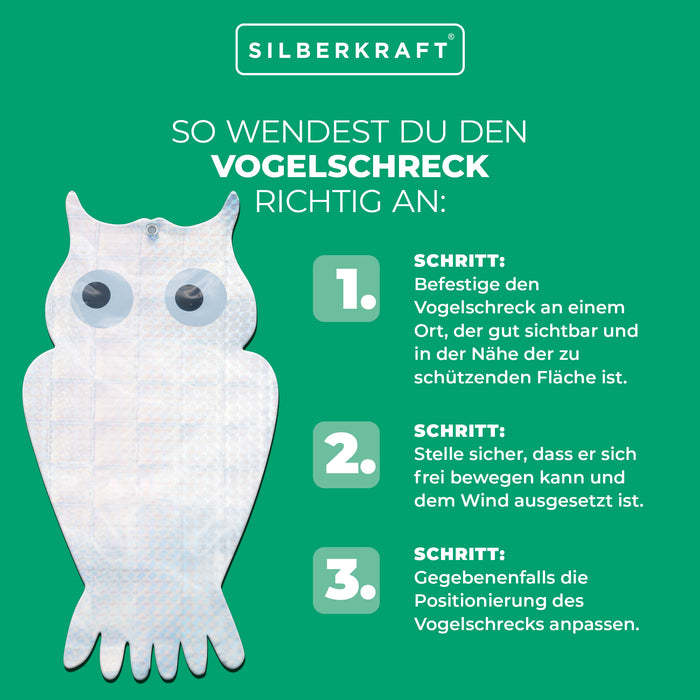 Mit Stil gegen Vögel: Dekorativer Vogelschreck für friedliche Gartentage