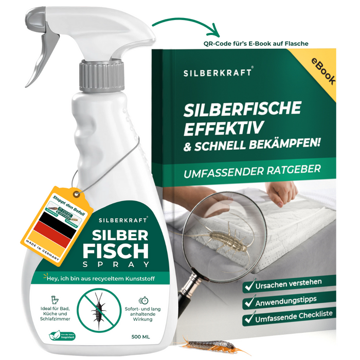 Silberfisch Spray 500ml inkl. E-Book