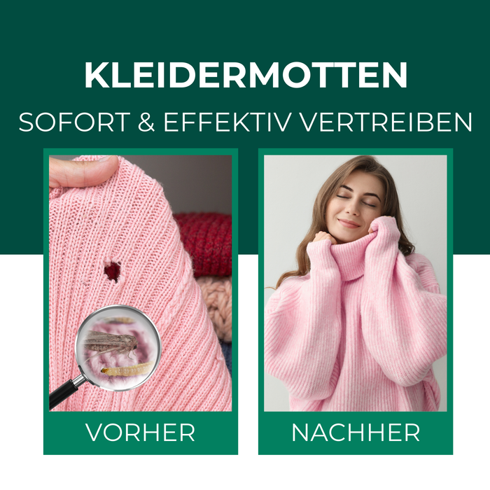 Mottenspray gegen Kleider- & Lebensmittelmotten