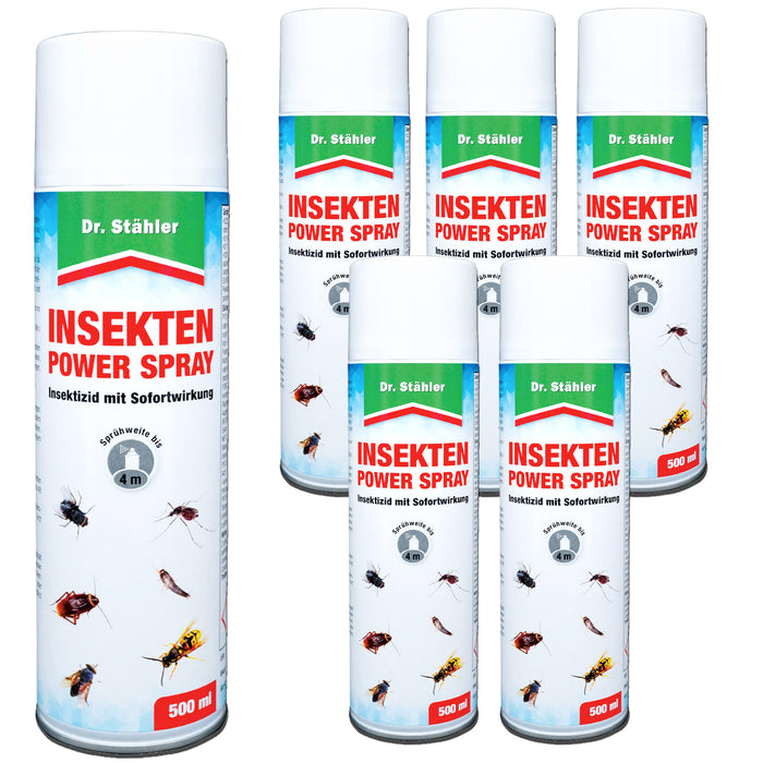 Insekten-Power Spray: Effektive Lösung für kriechende und fliegende Ungeziefer wie Schaben und Motten