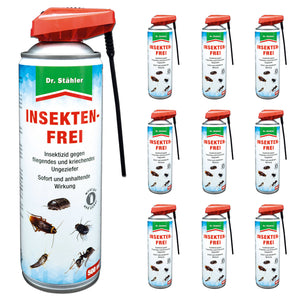 Effektives Insekten-Frei-Spray: Sofortwirkendes Universal-Insektizid gegen fliegende und kriechende Insekten im Haus - Silberkraft