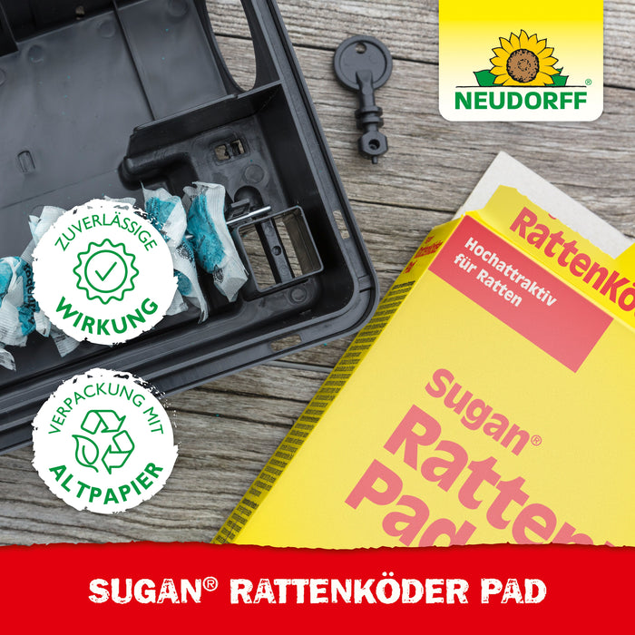 Neudorff Sugan RattenKöder Pad