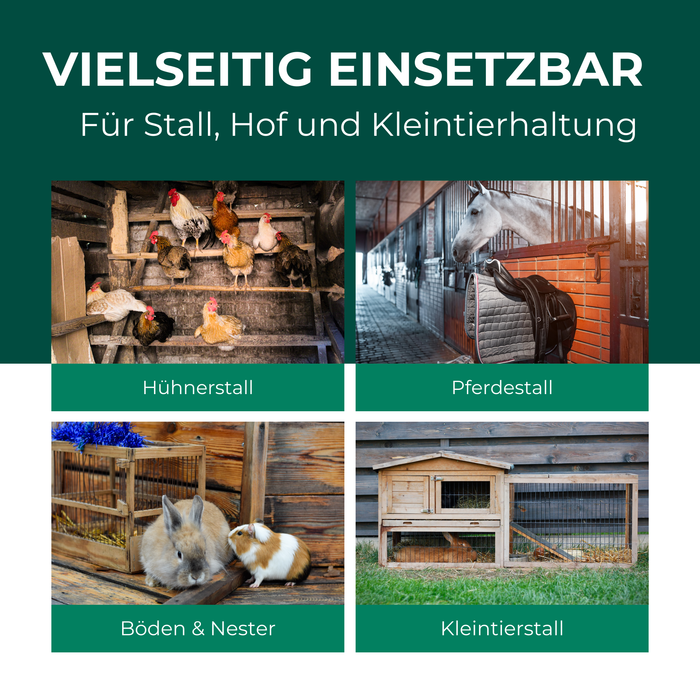 Kieselgur für Hühner & Hoftiere