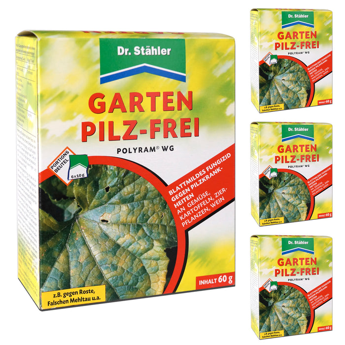Polyram WG® Garten Pilz-Frei: Effektives Blattmildes-Fungizid gegen eine Vielzahl von Pilzerkrankungen