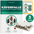 Käferfalle gegen diverse Käfer – Universal-Klebefalle mit Lockstoff
