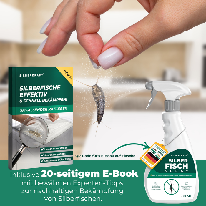 Silberfisch Spray 500ml inkl. E-Book