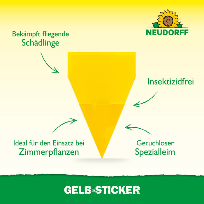 Neudorff Gelb-Sticker - Silberkraft