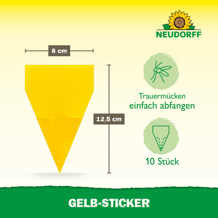 Neudorff Gelb-Sticker - Silberkraft