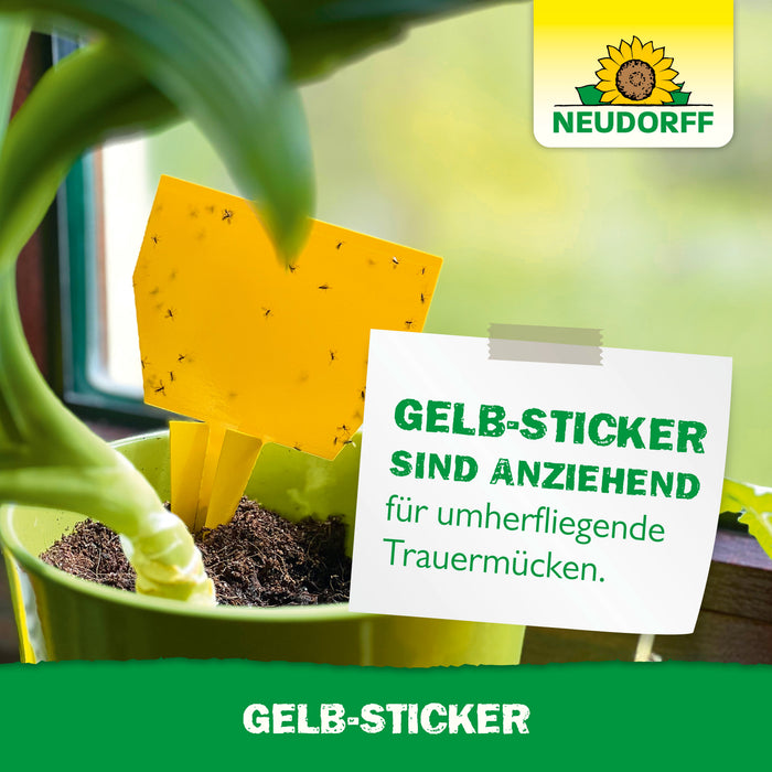 Neudorff Gelb-Sticker - Silberkraft