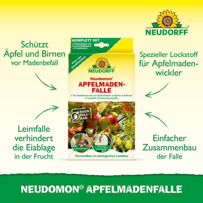 Neudorff Neudomon ApfelmadenFalle - Silberkraft