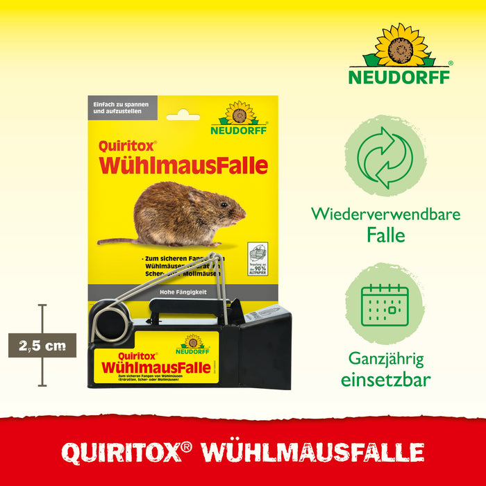Neudorff Quiritox WühlmausFalle
